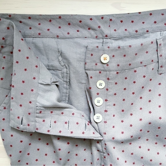 Chinti and Parker Red Star Tapered Leg 100% Cotton Pants in Tan, Size Small‎ - Picture 6 of 11